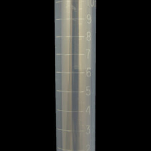 10ml Transport Tube, PP, White Cap, Sterile