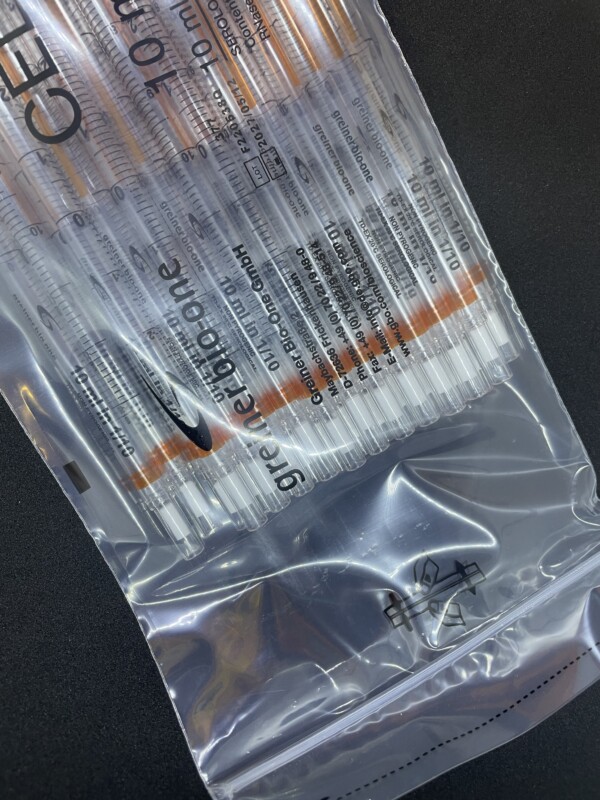 Serological Pipette, 10ml, Graduated, 25/Sleeve - Image 2
