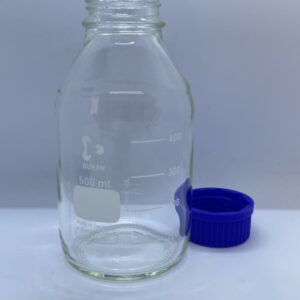 Duran® Original GL 45 Laboratory Bottle, Blue Cap & Ring, 500ml