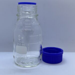 Duran® Original GL 45 Laboratory Bottle, Blue Cap & Ring, 250ml