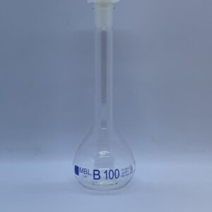 MBL® Volumetric Flask with stopper, Class B, 100ml