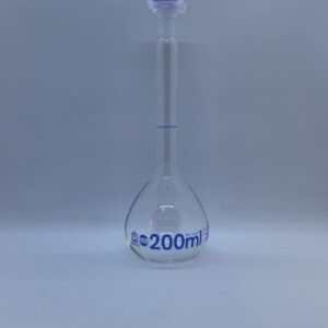 Blaubrand® Volumetric Flask with Stopper, Class A, 200ml