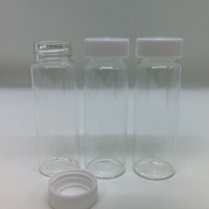 Glass Universal, White Cap, 30ml