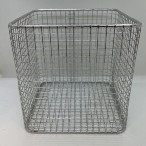 Stainless Steel Wire Basket, Square, 16cm