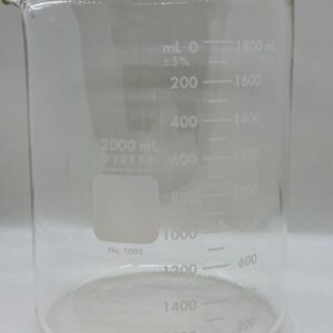 Pyrex® Beaker, heavy duty, low form, 2000ml