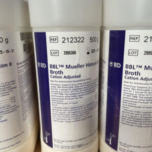 BD BBL™ Mueller Hinton II Broth, Cation-Adjusted, 500g