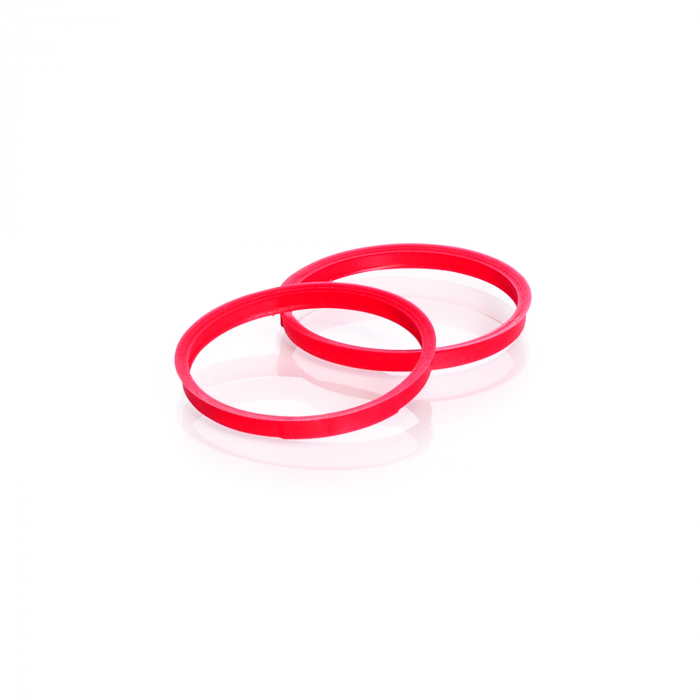 DURAN® GL 45 High Temperature Pouring Ring, ETFE, red